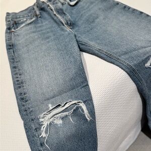 Agolde women’s Riley High Rise Distressed